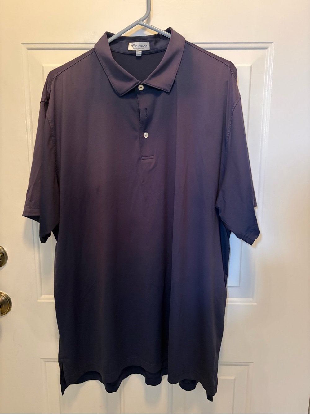 Peter Millar Men's Deep Purple Performance Polo
